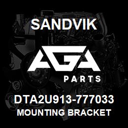 DTA2U913-777033 Sandvik MOUNTING BRACKET | AGA Parts