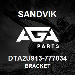 DTA2U913-777034 Sandvik BRACKET | AGA Parts