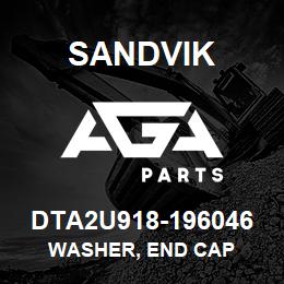 DTA2U918-196046 Sandvik WASHER, END CAP | AGA Parts