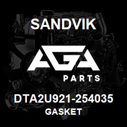 DTA2U921-254035 Sandvik GASKET | AGA Parts