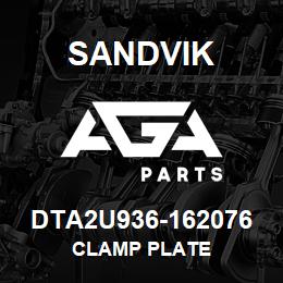 DTA2U936-162076 Sandvik CLAMP PLATE | AGA Parts