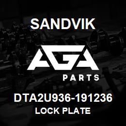 DTA2U936-191236 Sandvik LOCK PLATE | AGA Parts