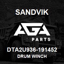 DTA2U936-191452 Sandvik DRUM WINCH | AGA Parts