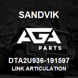 DTA2U936-191597 Sandvik LINK ARTICULATION | AGA Parts