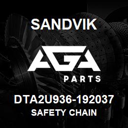 DTA2U936-192037 Sandvik SAFETY CHAIN | AGA Parts