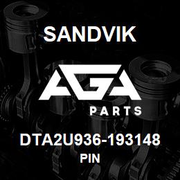 DTA2U936-193148 Sandvik PIN | AGA Parts