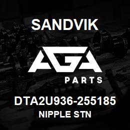 DTA2U936-255185 Sandvik NIPPLE STN | AGA Parts