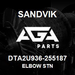 DTA2U936-255187 Sandvik ELBOW STN | AGA Parts