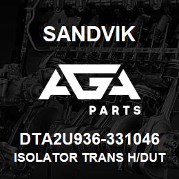 DTA2U936-331046 Sandvik ISOLATOR TRANS H/DUTY | AGA Parts