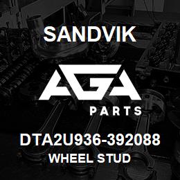 DTA2U936-392088 Sandvik WHEEL STUD | AGA Parts