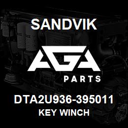 DTA2U936-395011 Sandvik KEY WINCH | AGA Parts