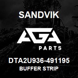 DTA2U936-491195 Sandvik BUFFER STRIP | AGA Parts