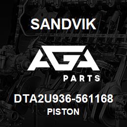 DTA2U936-561168 Sandvik PISTON | AGA Parts