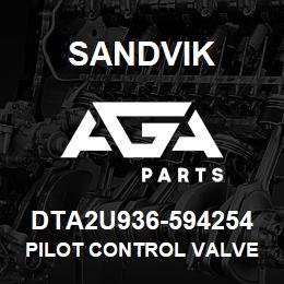 DTA2U936-594254 Sandvik PILOT CONTROL VALVE | AGA Parts