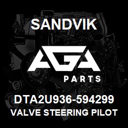 DTA2U936-594299 Sandvik VALVE STEERING PILOT OP | AGA Parts