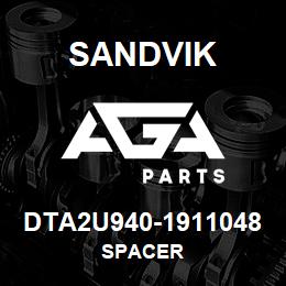 DTA2U940-1911048 Sandvik SPACER | AGA Parts