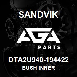 DTA2U940-194422 Sandvik BUSH INNER | AGA Parts