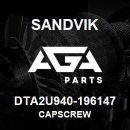 DTA2U940-196147 Sandvik CAPSCREW | AGA Parts