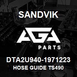 DTA2U940-1971223 Sandvik HOSE GUIDE TS490 | AGA Parts