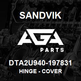 DTA2U940-197831 Sandvik HINGE - COVER | AGA Parts