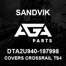 DTA2U940-197998 Sandvik COVERS CROSSRAIL TS490 | AGA Parts