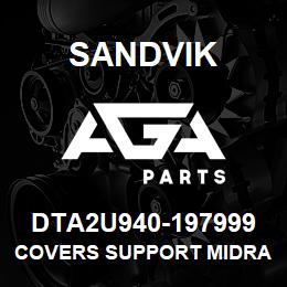 DTA2U940-197999 Sandvik COVERS SUPPORT MIDRAIL TS490 | AGA Parts