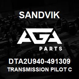 DTA2U940-491309 Sandvik TRANSMISSION PILOT COVER TS490 | AGA Parts