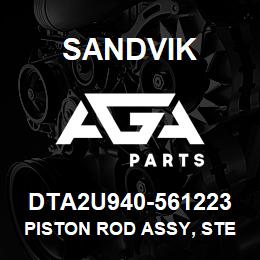 DTA2U940-561223 Sandvik PISTON ROD ASSY, STEER CYLINDER | AGA Parts