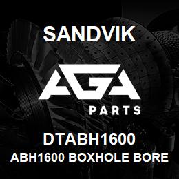 DTABH1600 Sandvik ABH1600 BOXHOLE BORER | AGA Parts