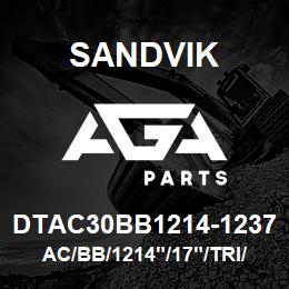 DTAC30BB1214-1237 Sandvik AC/BB/1214"/17"/TRI/P&H250 | AGA Parts