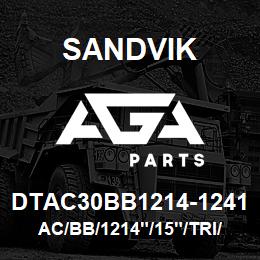 DTAC30BB1214-1241 Sandvik AC/BB/1214"/15"/TRI/PV351 | AGA Parts