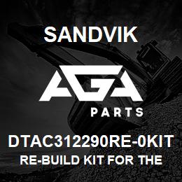 DTAC312290RE-0KIT Sandvik RE-BUILD KIT FOR THE MODEL I2290 | AGA Parts