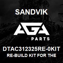 DTAC312325RE-0KIT Sandvik RE-BUILD KIT FOR THE MODEL I2325 | AGA Parts