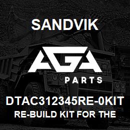 DTAC312345RE-0KIT Sandvik RE-BUILD KIT FOR THE MODEL I2345 | AGA Parts