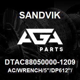 DTAC88050000-1209 Sandvik AC/WRENCH/5"/DP612"/D75KS | AGA Parts