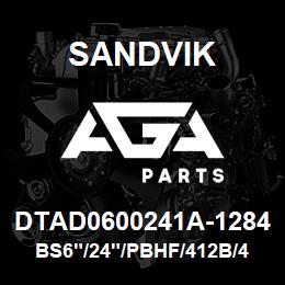 DTAD0600241A-1284 Sandvik BS6"/24"/PBHF/412B/412AR/DM50E | AGA Parts