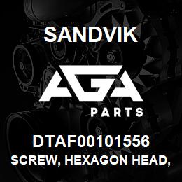 DTAF00101556 Sandvik SCREW, HEXAGON HEAD, FULL THREAD | AGA Parts