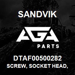 DTAF00500282 Sandvik SCREW, SOCKET HEAD, HEXAGON | AGA Parts