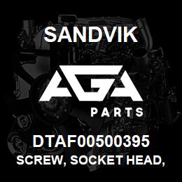 DTAF00500395 Sandvik SCREW, SOCKET HEAD, HEXAGON | AGA Parts