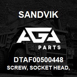 DTAF00500448 Sandvik SCREW, SOCKET HEAD, HEXAGON | AGA Parts