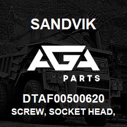 DTAF00500620 Sandvik SCREW, SOCKET HEAD, HEXAGON | AGA Parts