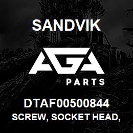 DTAF00500844 Sandvik SCREW, SOCKET HEAD, HEXAGON | AGA Parts