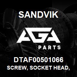 DTAF00501066 Sandvik SCREW, SOCKET HEAD, HEXAGON | AGA Parts