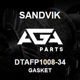 DTAFP1008-34 Sandvik GASKET | AGA Parts