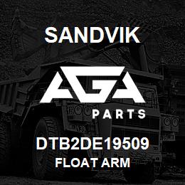 DTB2DE19509 Sandvik FLOAT ARM | AGA Parts