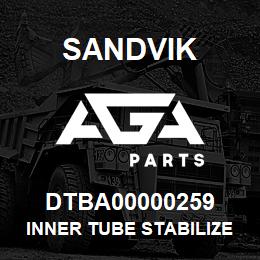 DTBA00000259 Sandvik INNER TUBE STABILIZER P/P3 LW | AGA Parts