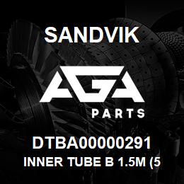 DTBA00000291 Sandvik INNER TUBE B 1.5M (5FT) | AGA Parts