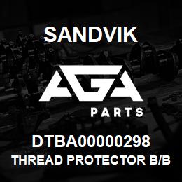 DTBA00000298 Sandvik THREAD PROTECTOR B/B60 | AGA Parts