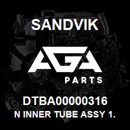 DTBA00000316 Sandvik N INNER TUBE ASSY 1.5 M (5 FT) RB | AGA Parts