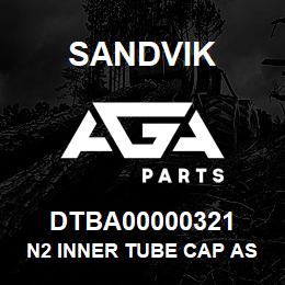 DTBA00000321 Sandvik N2 INNER TUBE CAP ASSY RB | AGA Parts